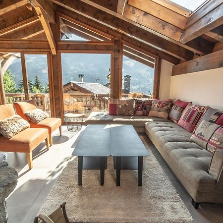 Chalet Familial Meribel 1600 Villa Les Allues Exterior foto